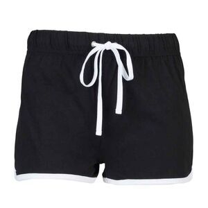Skinni Minni Childrens/Kids Retro Shorts / Black/White